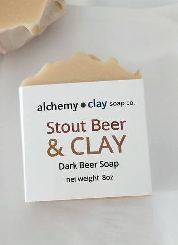 Stout Beer & Clay Soap
