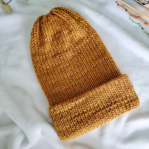 Adult Knitted, Oversized Beanies | Double Thick | Floppy Beanie | Handmade | Canyon Bryce | Soft Material