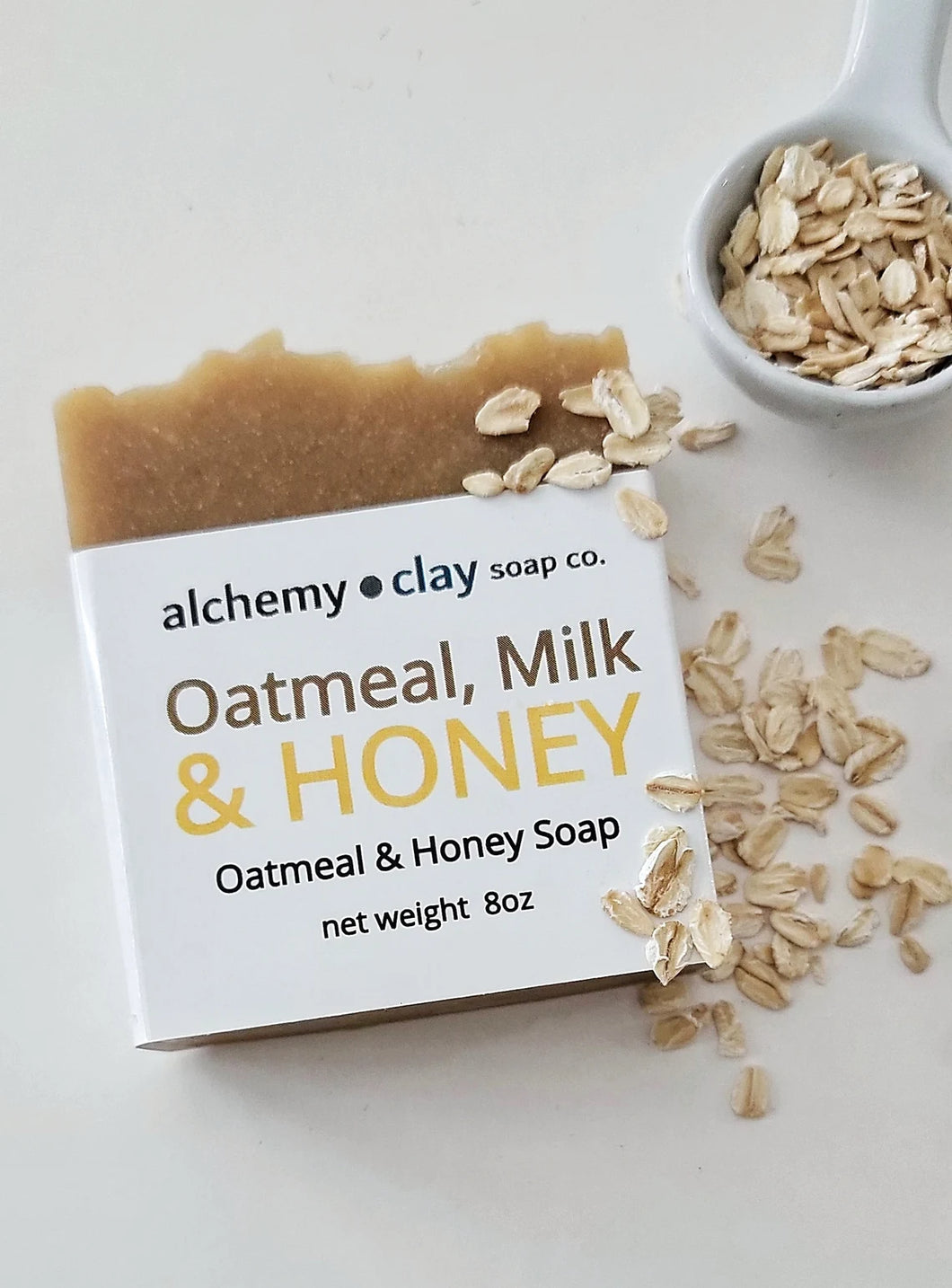 Oatmeal, Coconut Milk & Honey Handcrafted Soap – Alchemy and Clay