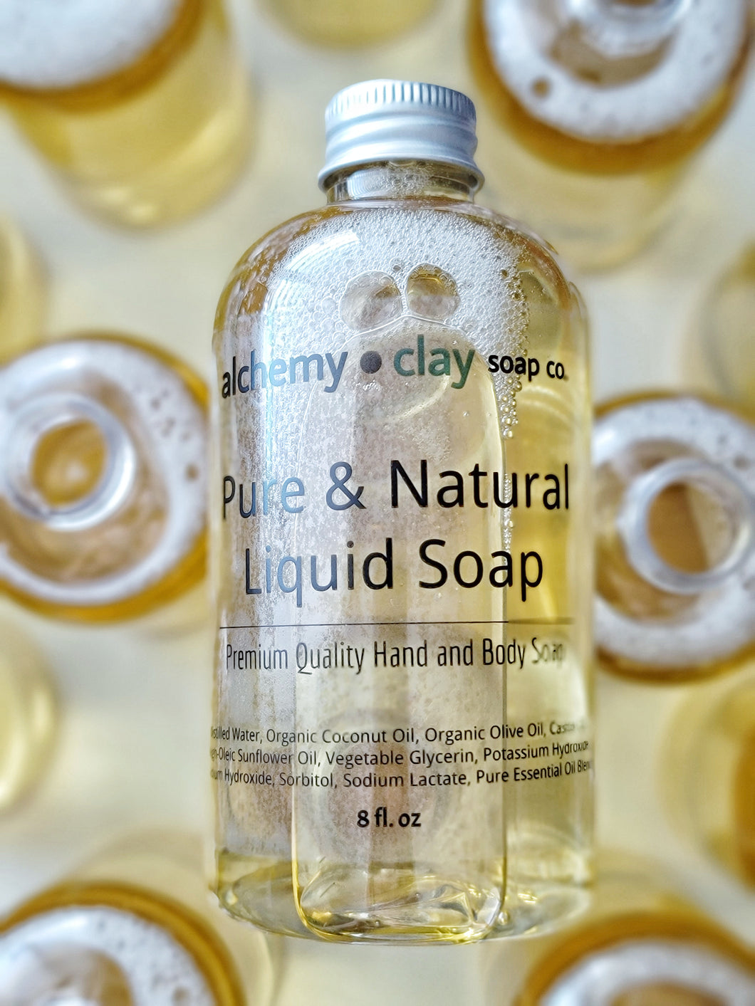 Pure, Natural Liquid Soap 4 Variants